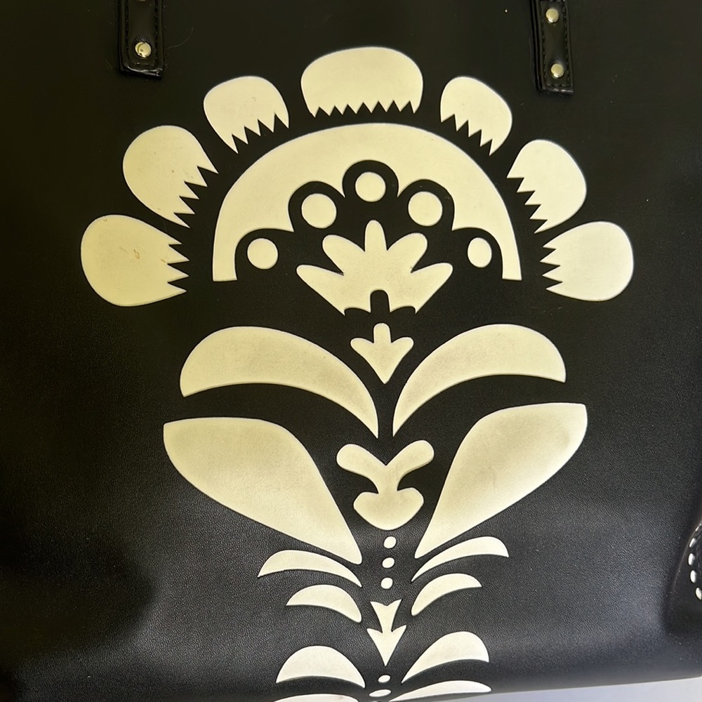 Vera Bradley Faux Leather Tote/Shoulder Bag - Picture 3 of 14